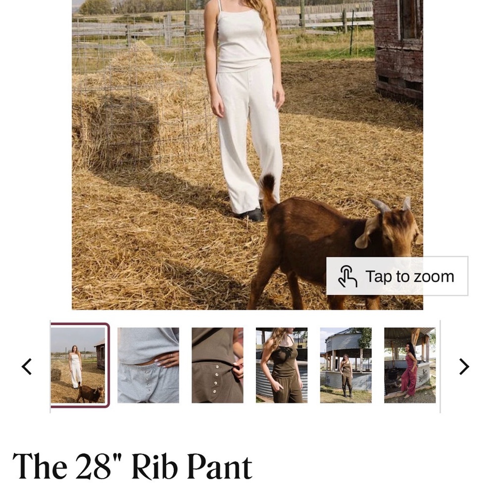 Elegant Cream Ribbed Wide Leg Pants